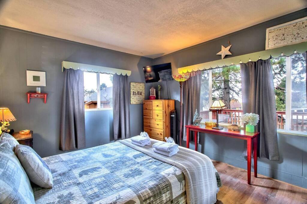 大熊湖Los Osos Cozy Cabin With Private Spa And Bbq别墅 外观 照片